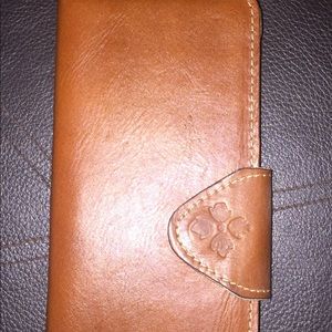 iPhone 6/7 plus leather wallet case.